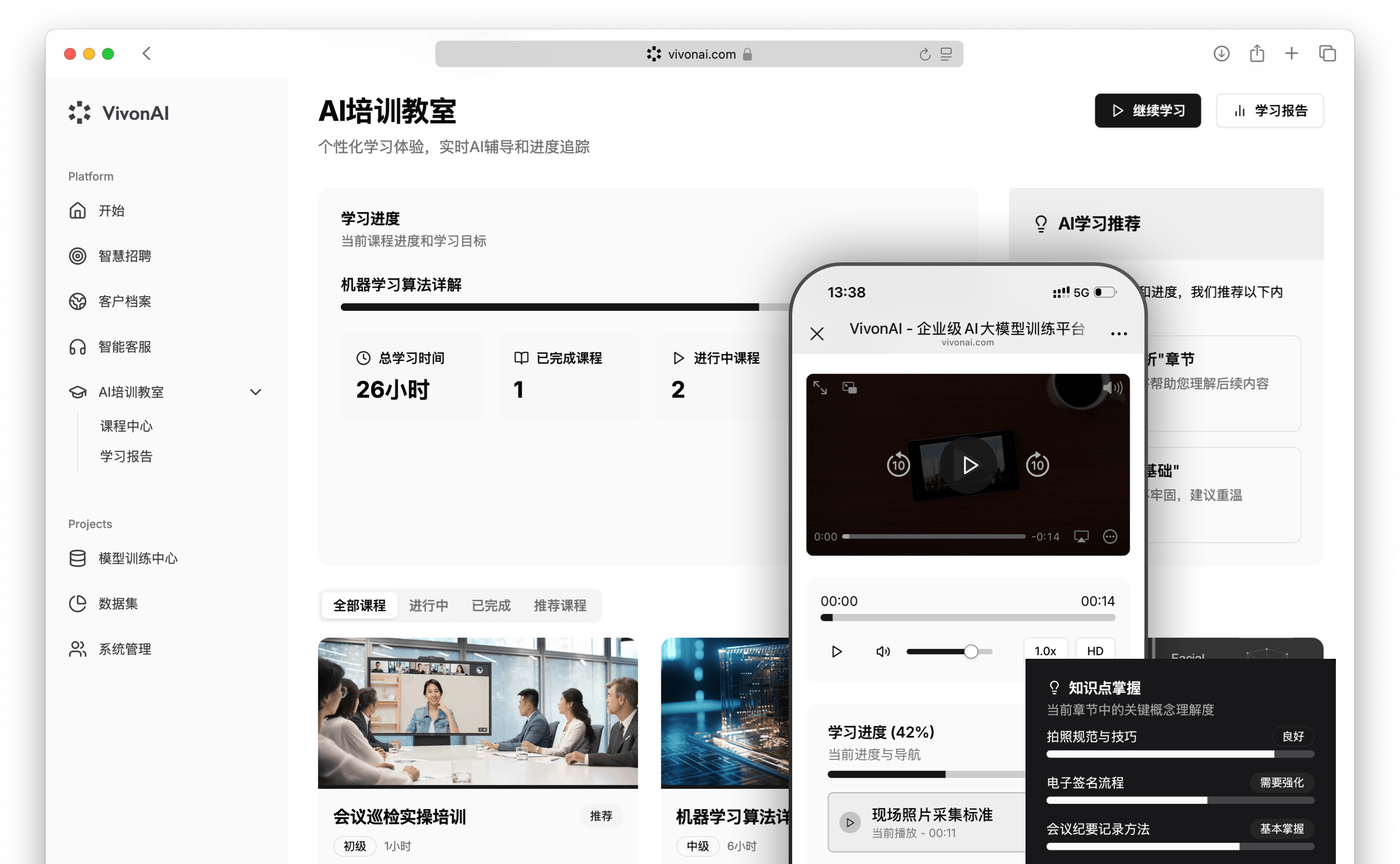 AI智能培训方案展示